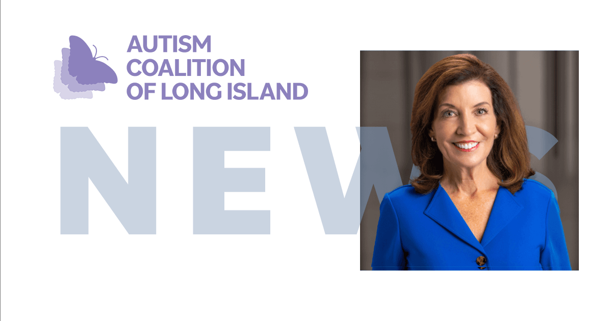 Autism Coalition of Long Island Thanks Gov. Hochul Fining Insurance Companies for Failing to Adequately Cover Behavioral Health Services